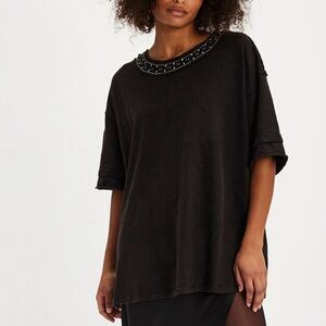 Free People We The Free You're A Gem Tee NWT size small